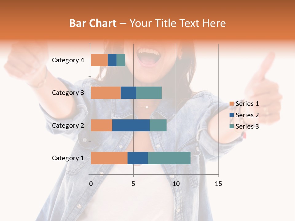 Gesture Woman Hand PowerPoint Template