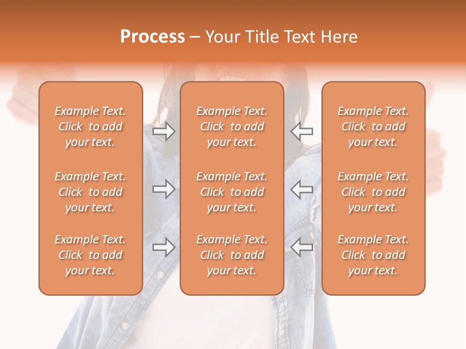 Gesture Woman Hand PowerPoint Template