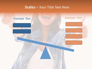 Gesture Woman Hand PowerPoint Template