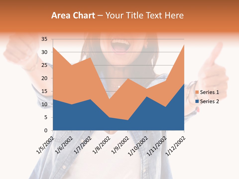 Gesture Woman Hand PowerPoint Template
