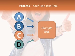 Gesture Woman Hand PowerPoint Template