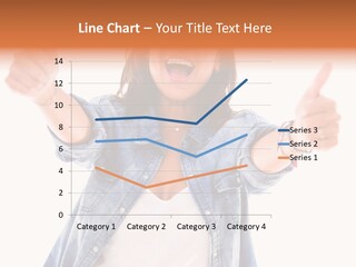 Gesture Woman Hand PowerPoint Template