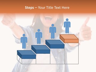 Gesture Woman Hand PowerPoint Template