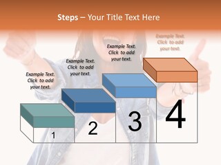 Gesture Woman Hand PowerPoint Template