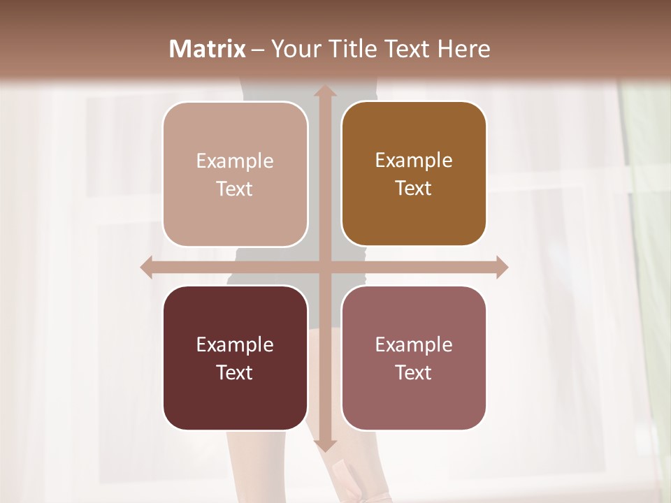 Floor Mom Dancer PowerPoint Template