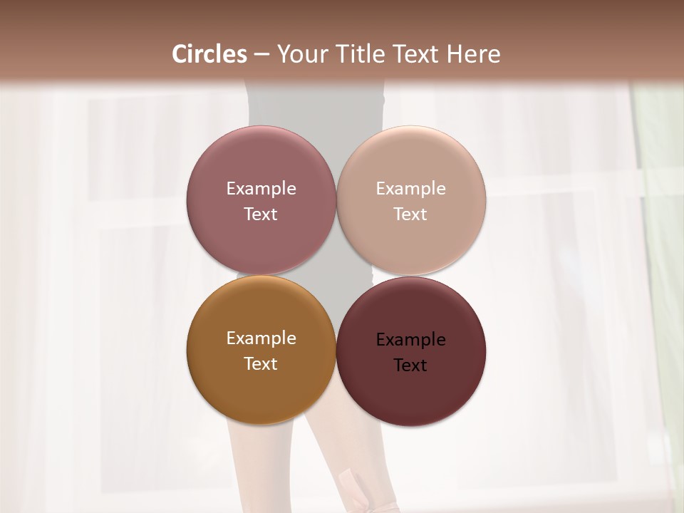 Floor Mom Dancer PowerPoint Template