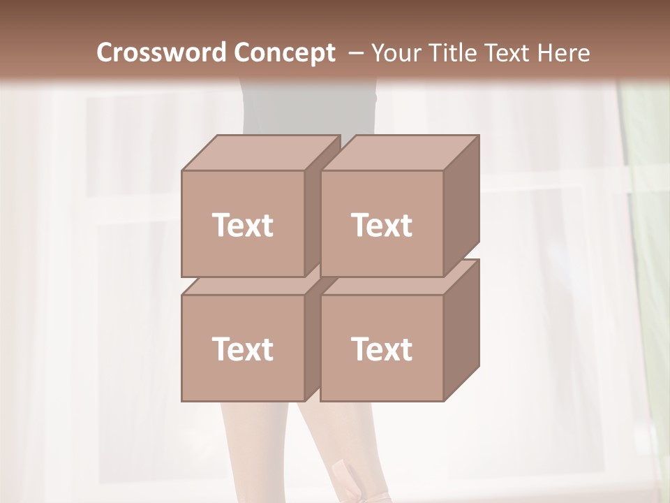 Floor Mom Dancer PowerPoint Template