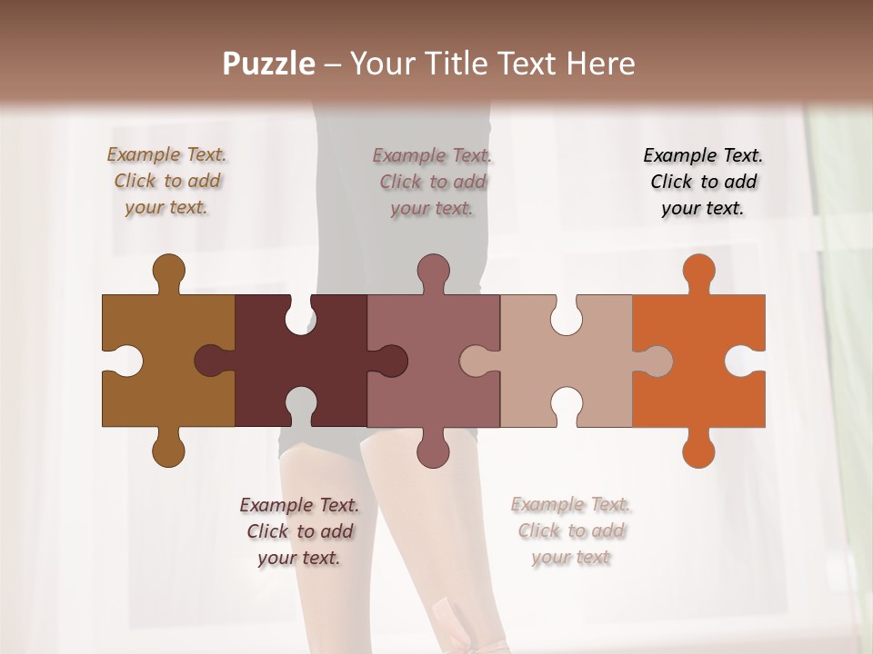 Floor Mom Dancer PowerPoint Template