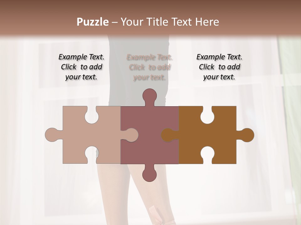 Floor Mom Dancer PowerPoint Template