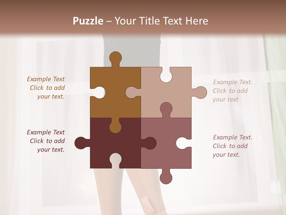 Floor Mom Dancer PowerPoint Template