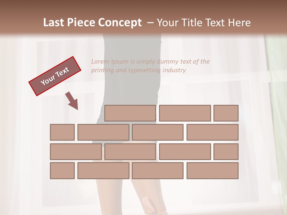 Floor Mom Dancer PowerPoint Template