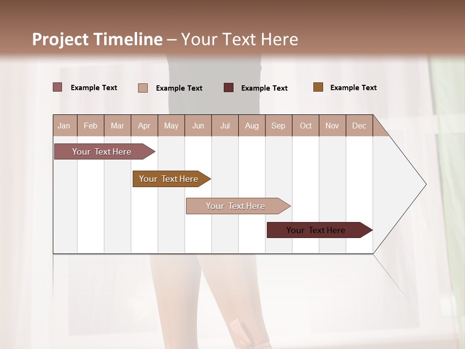 Floor Mom Dancer PowerPoint Template