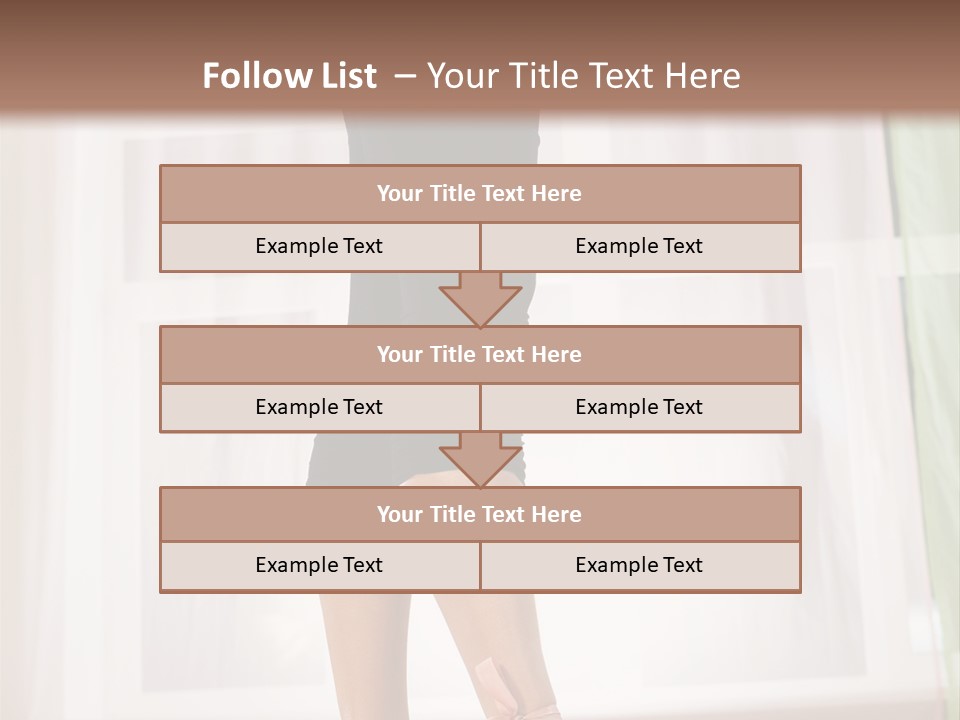 Floor Mom Dancer PowerPoint Template