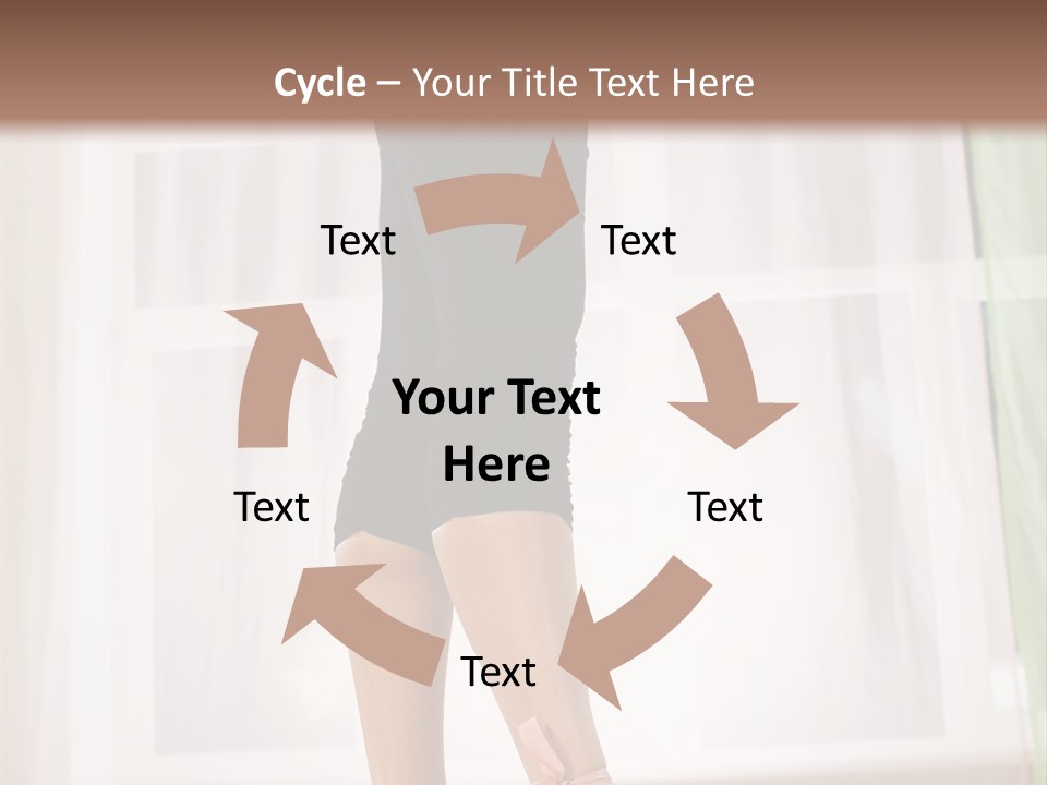 Floor Mom Dancer PowerPoint Template