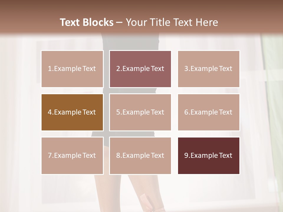 Floor Mom Dancer PowerPoint Template