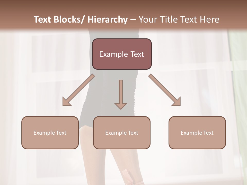 Floor Mom Dancer PowerPoint Template