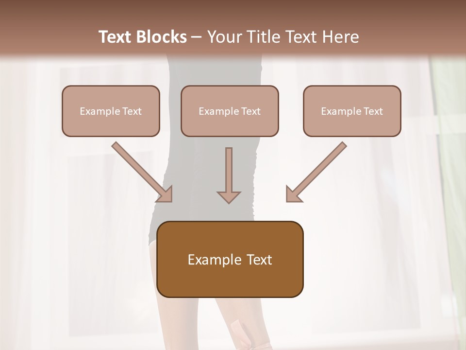 Floor Mom Dancer PowerPoint Template