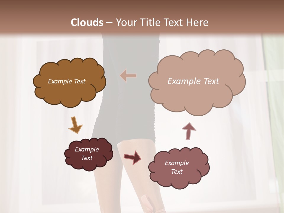 Floor Mom Dancer PowerPoint Template