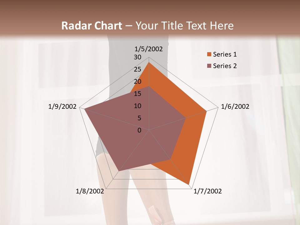 Floor Mom Dancer PowerPoint Template