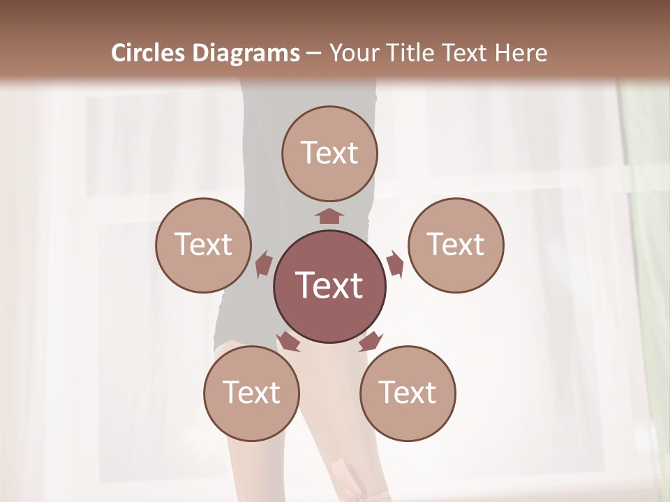 Floor Mom Dancer PowerPoint Template