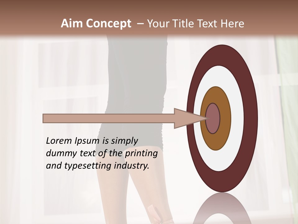 Floor Mom Dancer PowerPoint Template