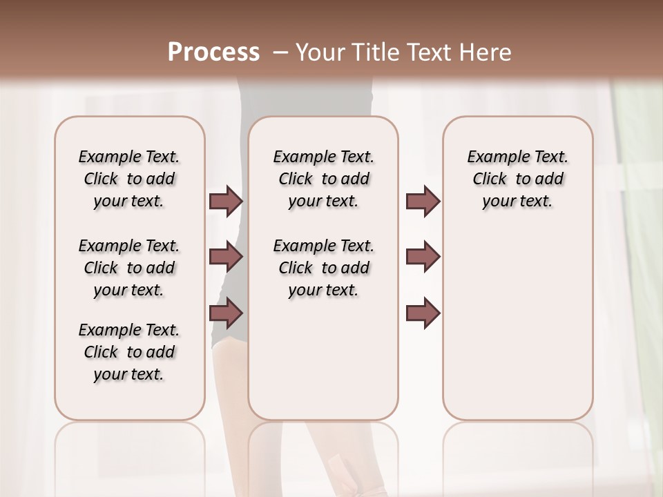 Floor Mom Dancer PowerPoint Template