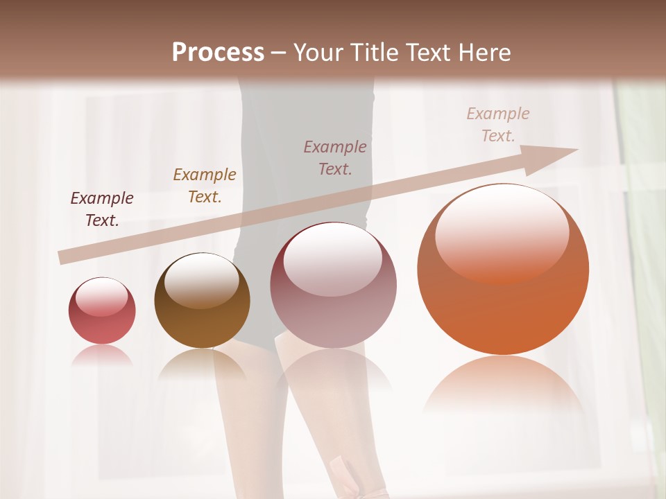 Floor Mom Dancer PowerPoint Template