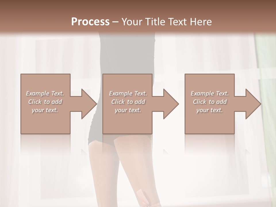 Floor Mom Dancer PowerPoint Template