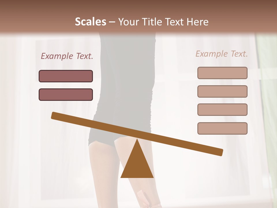 Floor Mom Dancer PowerPoint Template