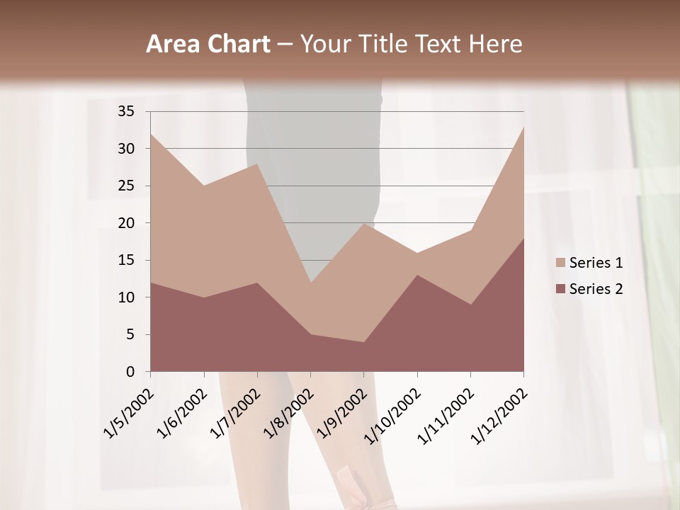 Floor Mom Dancer PowerPoint Template