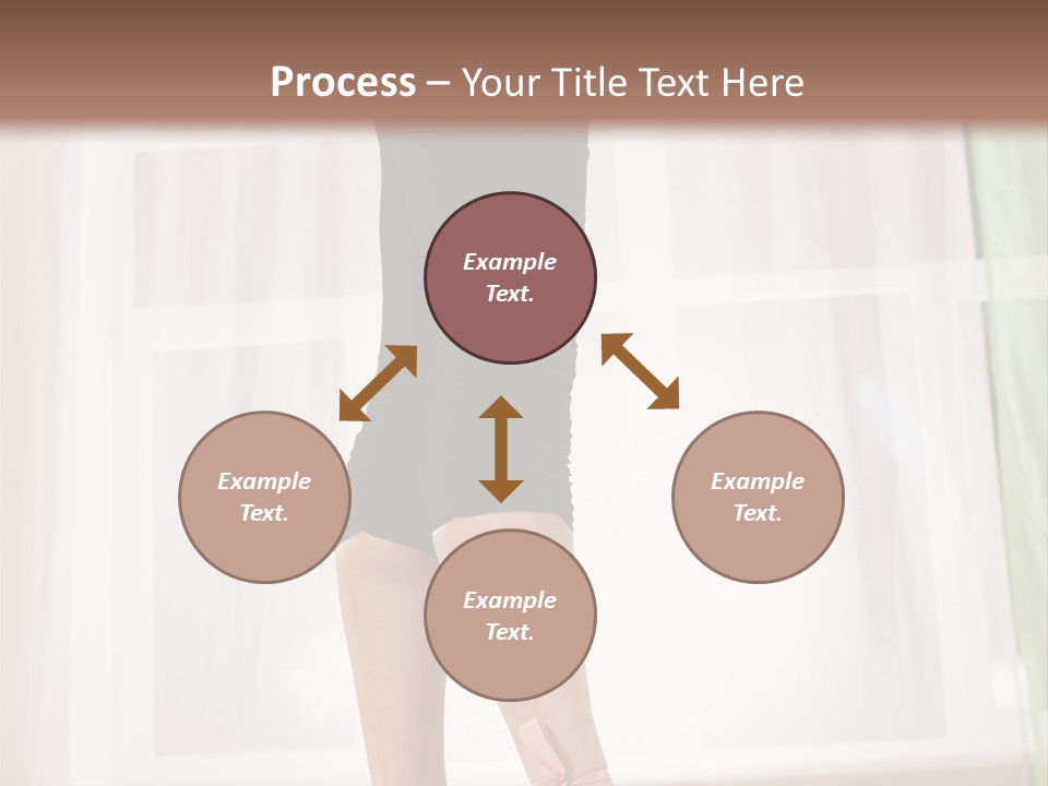 Floor Mom Dancer PowerPoint Template