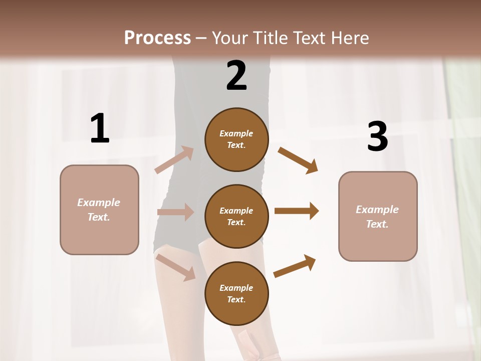 Floor Mom Dancer PowerPoint Template