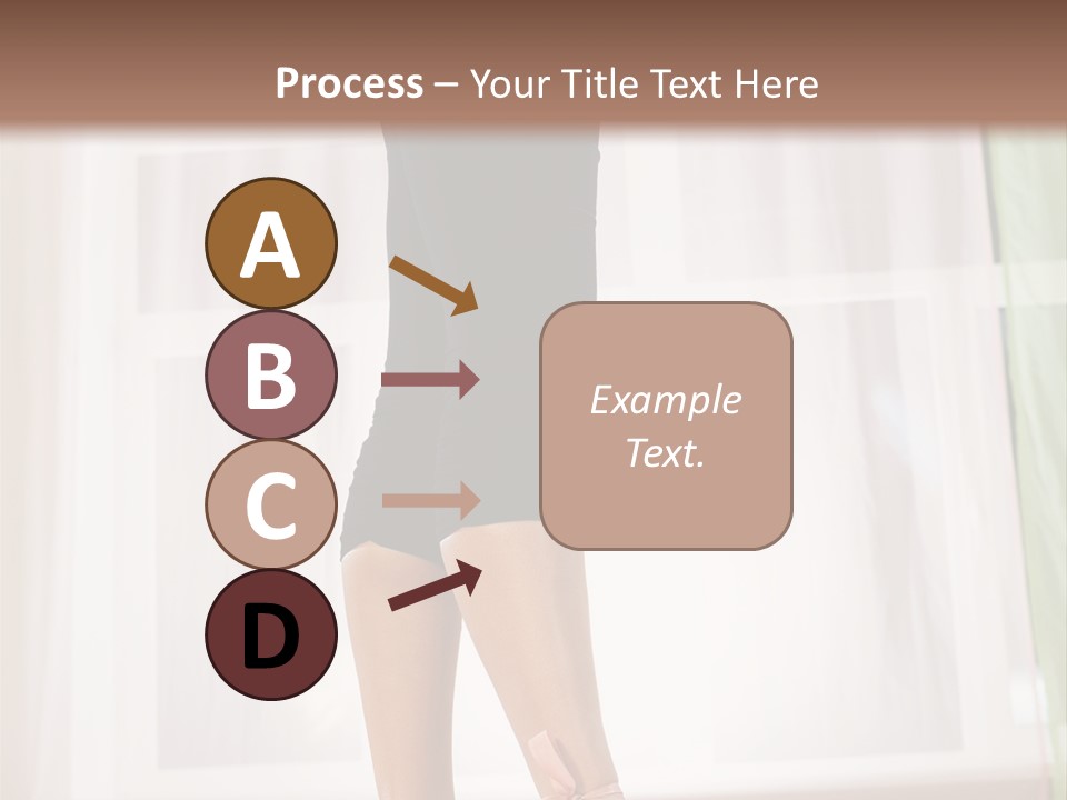 Floor Mom Dancer PowerPoint Template