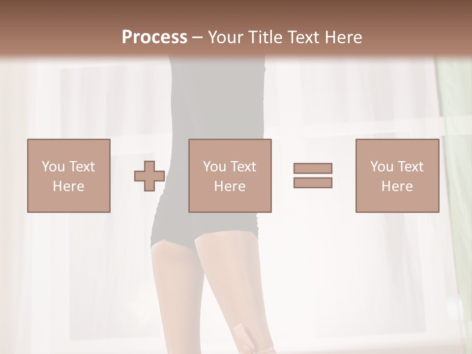 Floor Mom Dancer PowerPoint Template