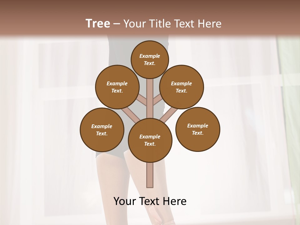 Floor Mom Dancer PowerPoint Template