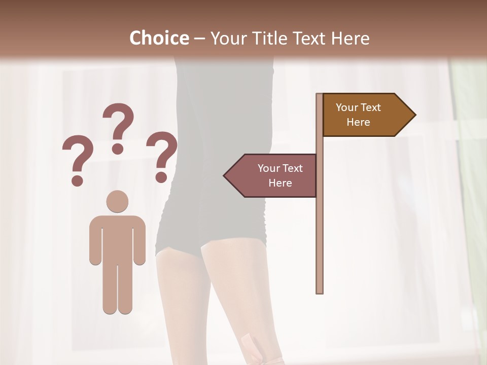 Floor Mom Dancer PowerPoint Template