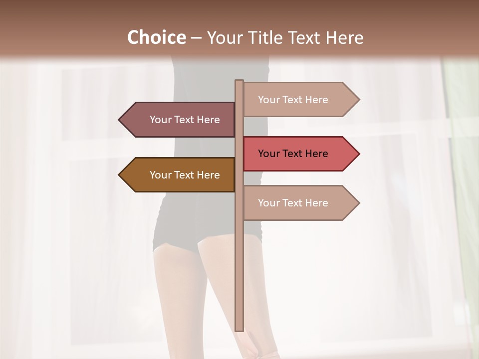 Floor Mom Dancer PowerPoint Template