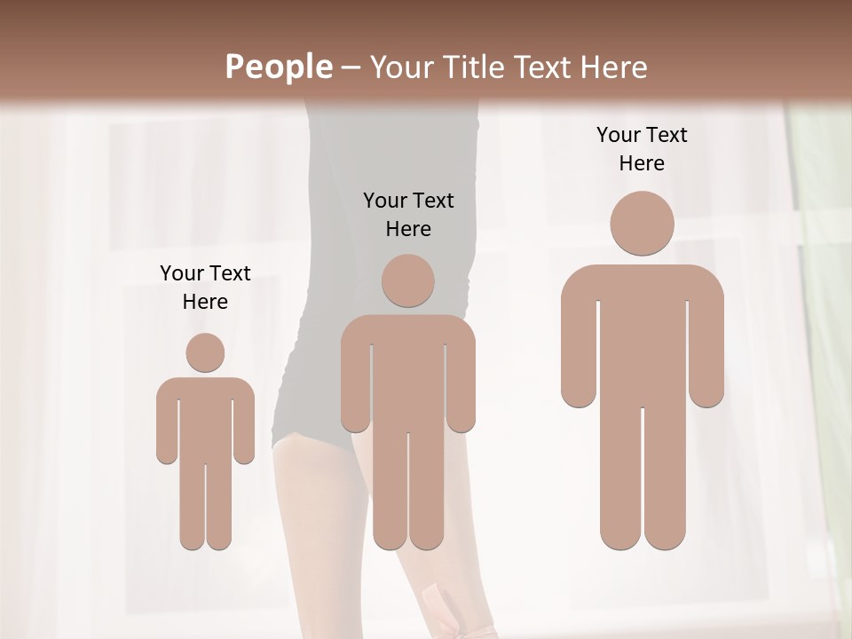 Floor Mom Dancer PowerPoint Template