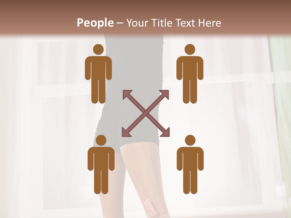 Floor Mom Dancer PowerPoint Template