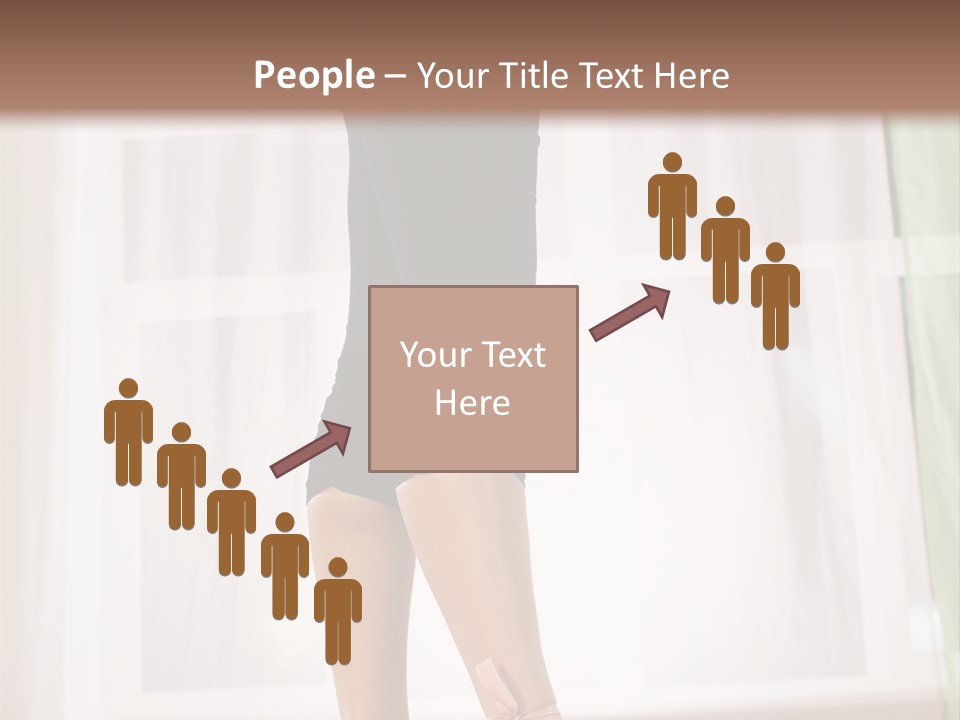 Floor Mom Dancer PowerPoint Template