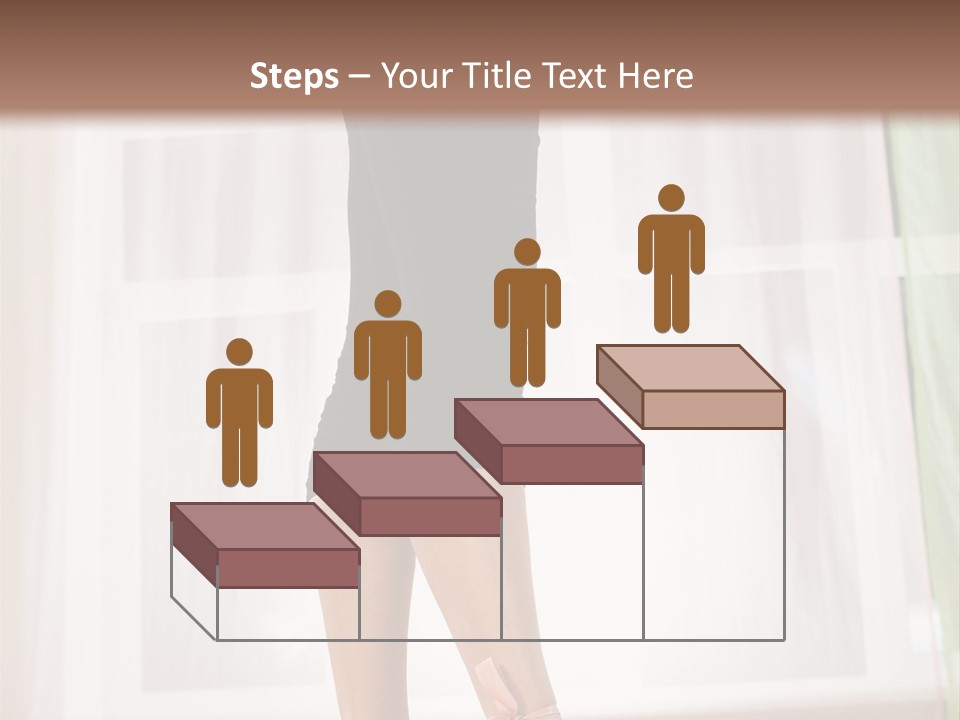 Floor Mom Dancer PowerPoint Template