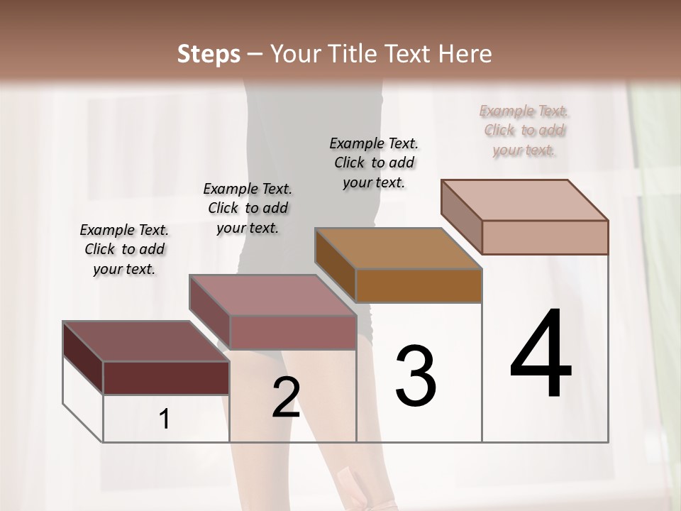 Floor Mom Dancer PowerPoint Template