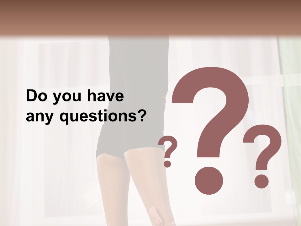 Floor Mom Dancer PowerPoint Template