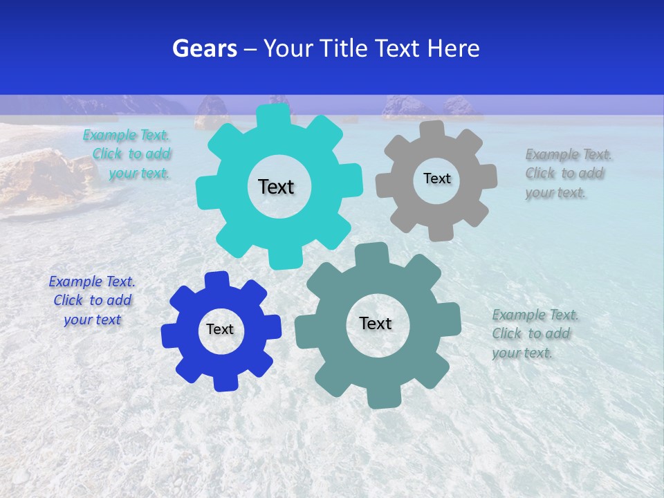 Crockery Dishes Celebrate PowerPoint Template