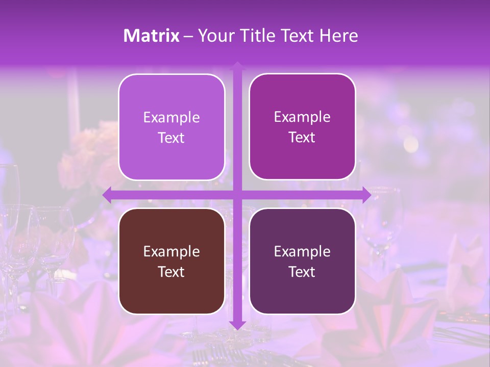 Crockery Dishes Celebrate PowerPoint Template