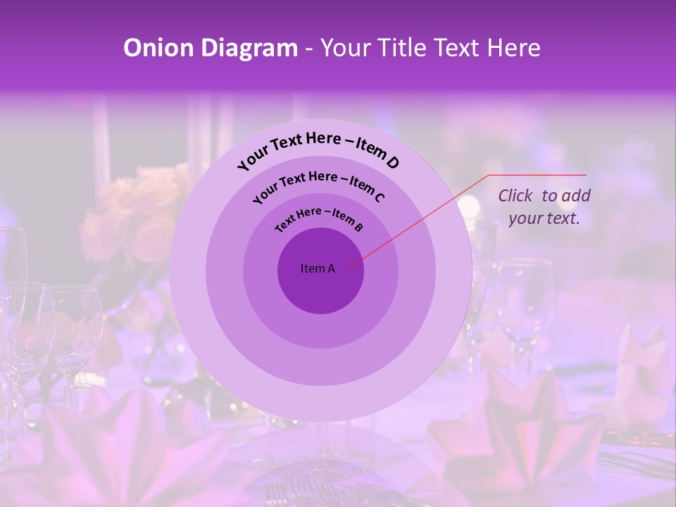 Crockery Dishes Celebrate PowerPoint Template