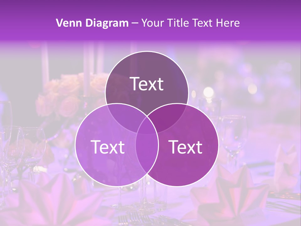 Crockery Dishes Celebrate PowerPoint Template