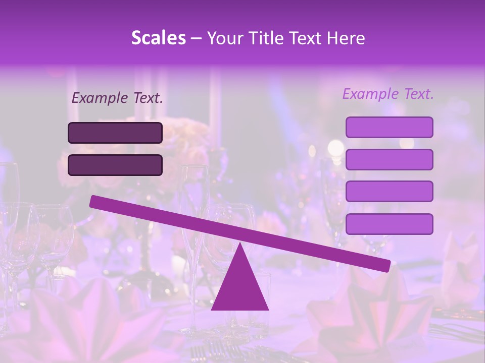 Crockery Dishes Celebrate PowerPoint Template