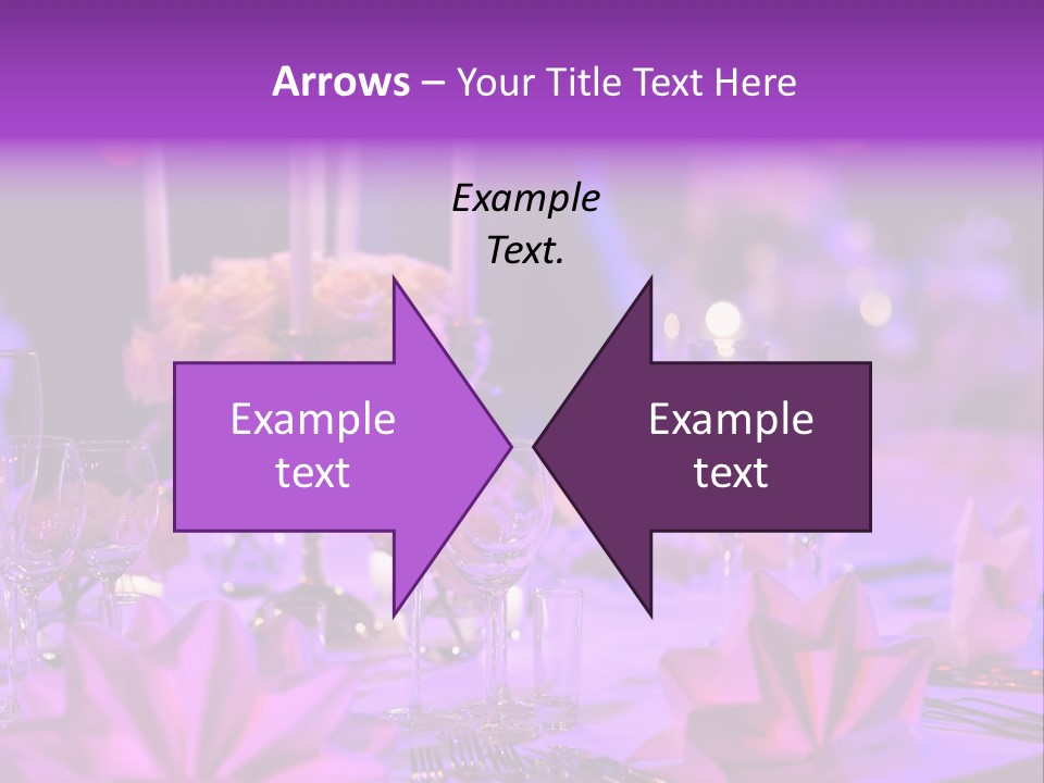 Crockery Dishes Celebrate PowerPoint Template