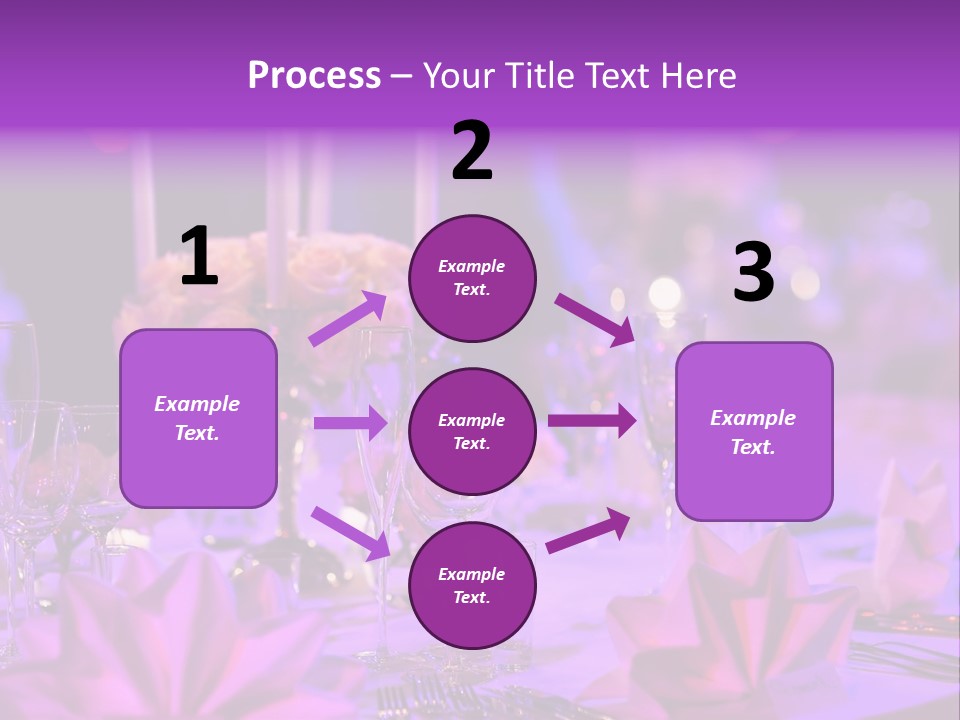 Crockery Dishes Celebrate PowerPoint Template